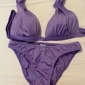 Lavender Halter top bikini